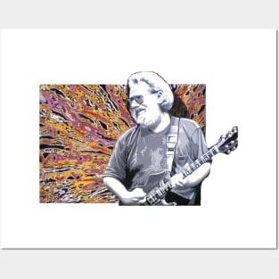 JERRY GARCIA Posters and Art